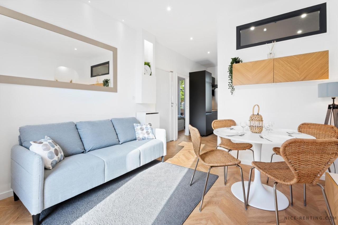 Nice Renting - Maeterlinck - Idyllic Luxury Retreat In Cap De Nice Sea View Bagian luar foto